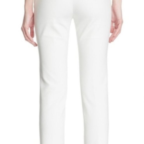 Cream Cropped Pants | 8 | EUC | Akris Punto Slim, but not skinny! - Picture 4 of 8